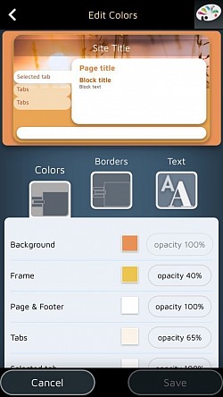 Du har bättre kontroll över vilka färger som används på din webbplats