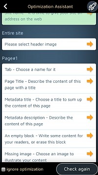 Unikt f&ouml;r SimDif &auml;r att du kan aktivera optimeringsassistenten.